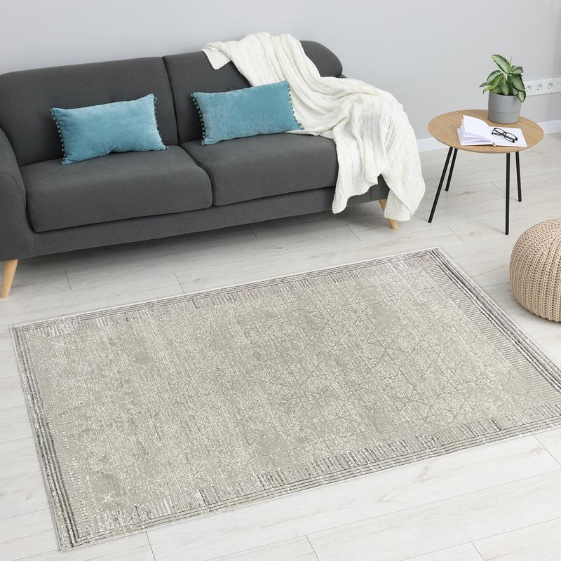 Alin Grey Antrasit Carpet - 04389B