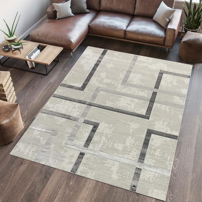 Alin Grey Antrasit Carpet - A4783A