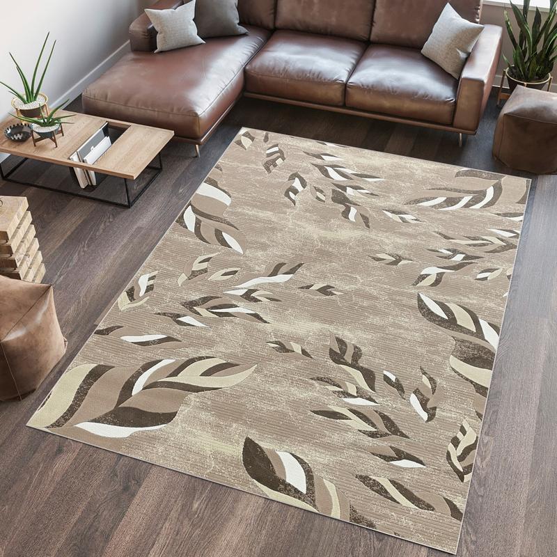 Boutique Leaf Brown Carpet