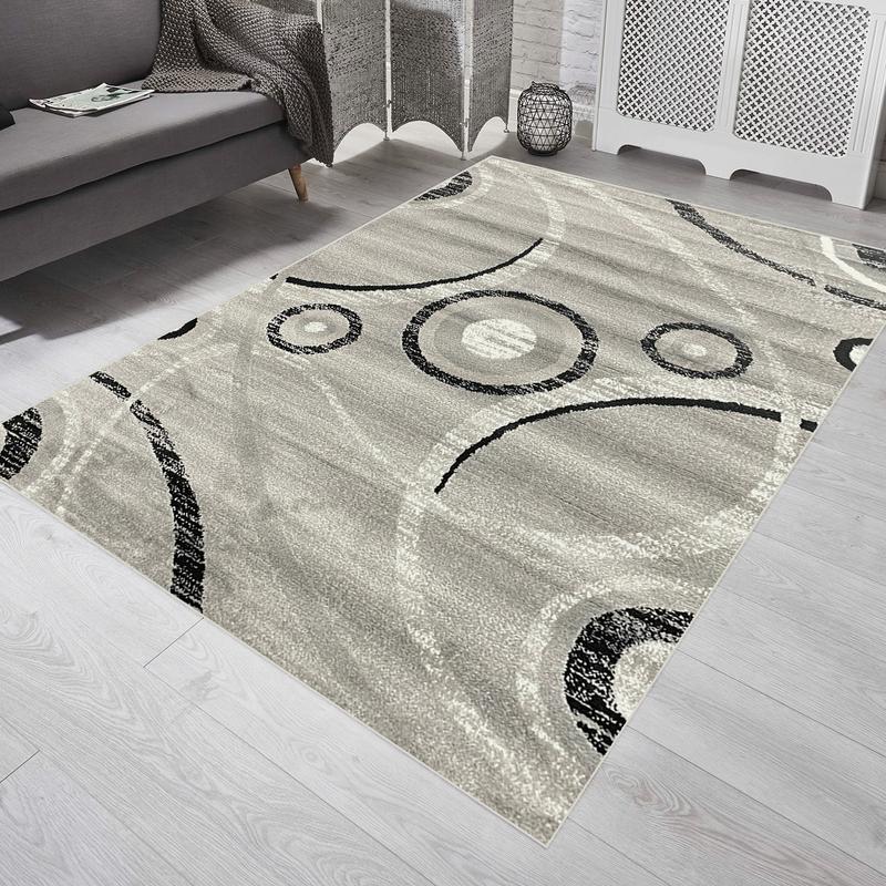 Moyo Circle Grey Carpet