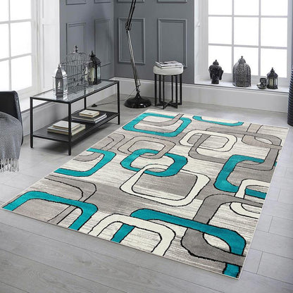 Moyo Stripe Frame Carpet